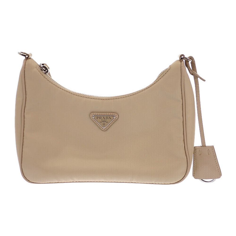 Prada Re Bag Handbag Shoulder Beige - Picture 3 of 10